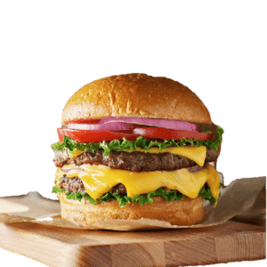 Burger Cheese Double