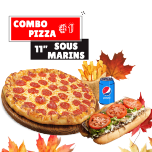Combo Pizza + Sous-Marin #1