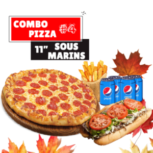 Combo Pizza + Sous-Marin #4