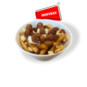 Poutine Poulet Pop Corn